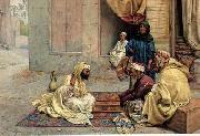 unknow artist Arab or Arabic people and life. Orientalism oil paintings 17 painting
